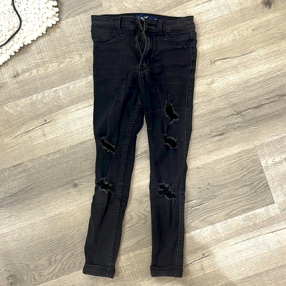 Black Hollister Jeans
